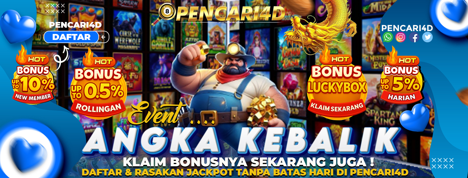 EVENT ANGKA TERBALIK PENCARI4D