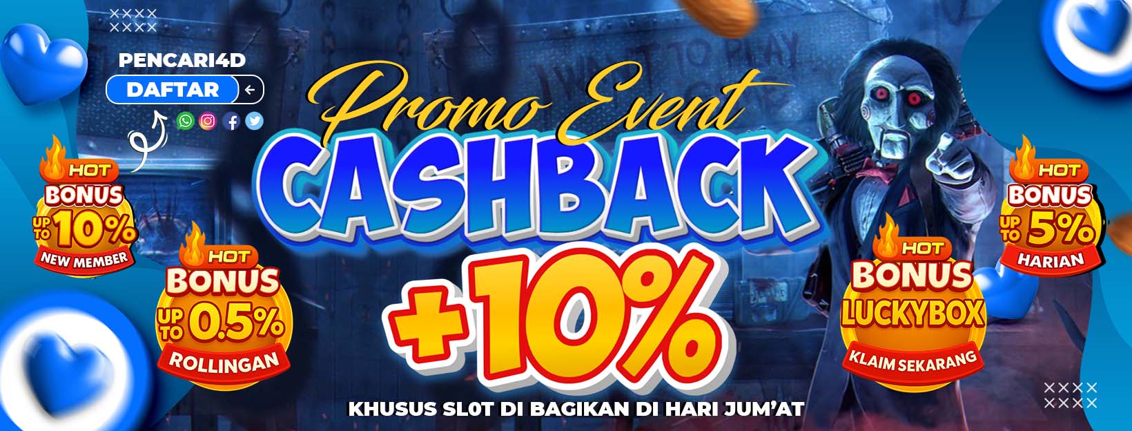 PENCARI4D CASHBACK